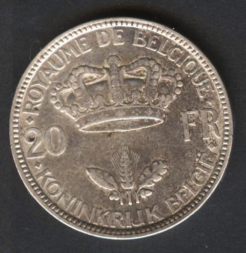 Belgium Francs Ag Leopold Iii