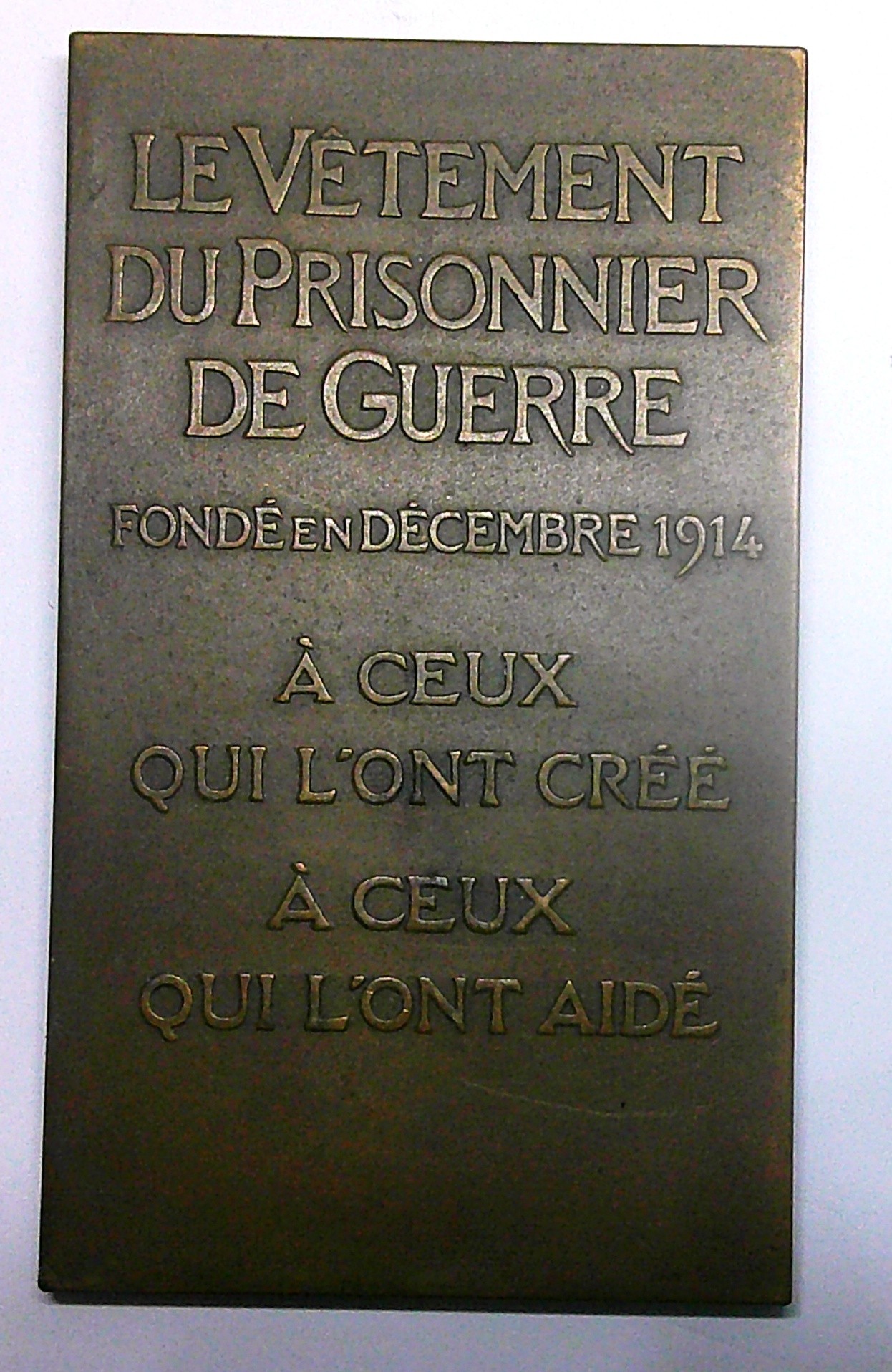 Medal Le V Tement Du Prisonnier De Guerre