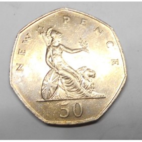 GREAT BRITAIN 50 New Pence...