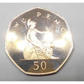GREAT BRITAIN 50 New Pence...
