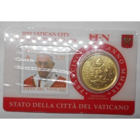 VATICANO 50 Euro Cent 2019...