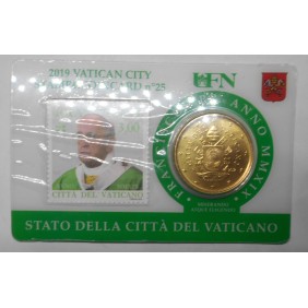 VATICANO 50 Euro Cent 2019...
