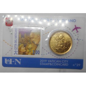 VATICANO 50 Euro Cent 2019...