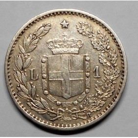 1 Lira 1884 AG