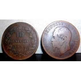 10 Centesimi 1866H