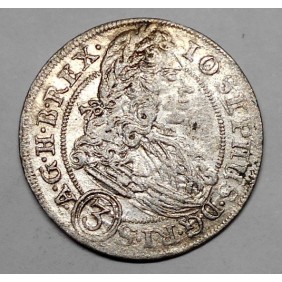 AUSTRIA 3 Kreuzer 1706 AG...