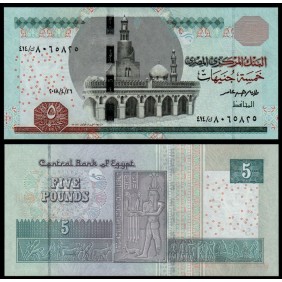 EGYPT 5 Pounds 2018