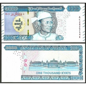 MYANMAR 1000 Kyats 2019