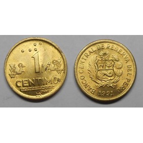 PERU 1 Centimo 1991