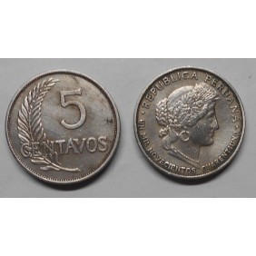 PERU 5 Centavos 1941