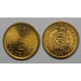 PERU 1/2 Sol 1976