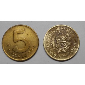 PERU 5 Soles 1979