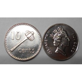 FIJI 10 Cents 2000