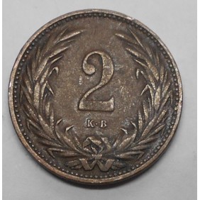 HUNGARY 2 Filler 1904
