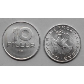 HUNGARY 10 Filler 1976