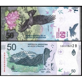 ARGENTINA 50 Pesos 2018