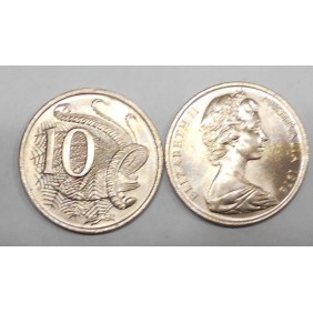 AUSTRALIA 10 Cents 1976