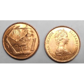 CAYMAN ISLANDS 1 Cent 1972
