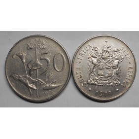 SOUTH AFRICA 50 Cents 1970