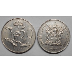 SOUTH AFRICA 50 Cents 1973