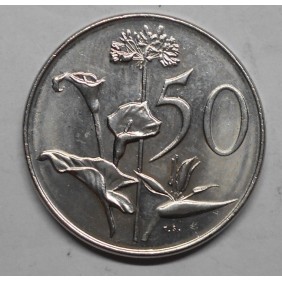 SOUTH AFRICA 50 Cents 1973
