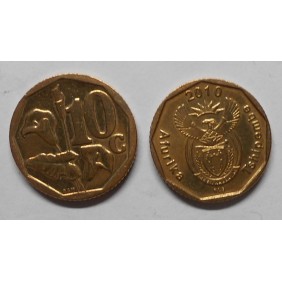 SOUTH AFRICA 10 Cents 2010