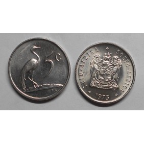SOUTH AFRICA 5 Cents 1973