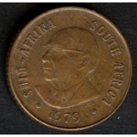 SOUTH AFRICA 1 Cent 1979...