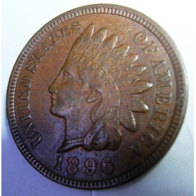 USA 1 Cent 1896 Indian Head