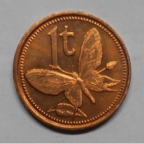 PAPUA NEW GUINEA 1 Toea 1990