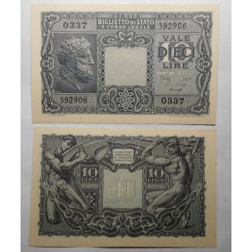 10 Lire 1944 Luogotenenza...
