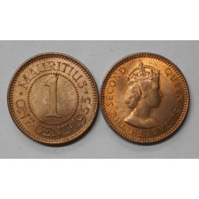 MAURITIUS 1 Cent 1953