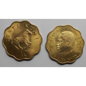 TANZANIA 10 Senti 1977