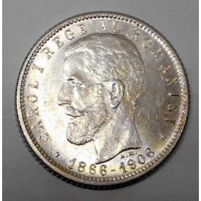 ROMANIA 1 Leu 1906 AG 40Th...