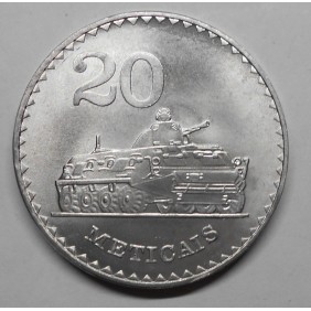 MOZAMBIQUE 20 Meticais 1986