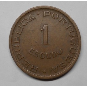 MOZAMBIQUE 1 Escudo 1953