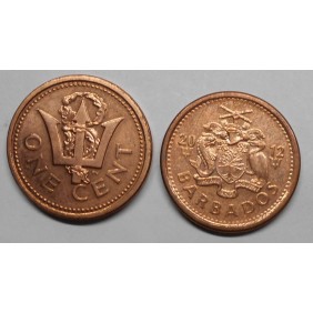BARBADOS 1 Cent 2012