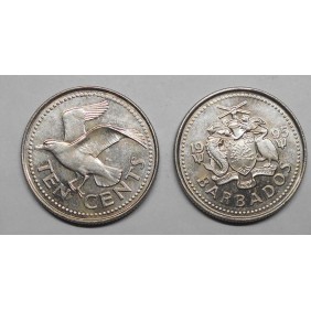 BARBADOS 10 Cents 1995