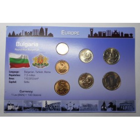 BULGARIA Set coins 1999/2002