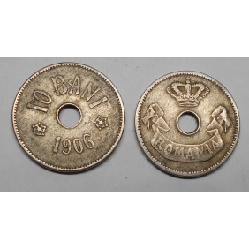 ROMANIA 10 Bani 1906