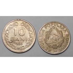 ROMANIA 10 Bani 1955