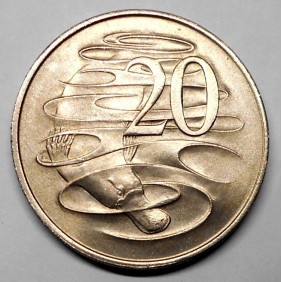 AUSTRALIA 20 Cents 1966