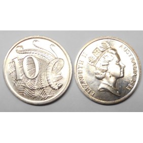 AUSTRALIA 10 Cents 1988