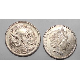 AUSTRALIA 5 Cents 2000