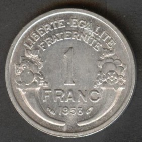 FRANCE 1 Franc 1958