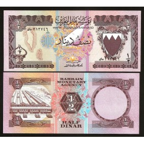 BAHRAIN 1/2 Dinar L. 1973
