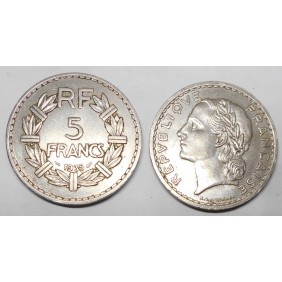FRANCE 5 Francs 1935