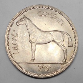IRELAND 1/2 Crown 1967
