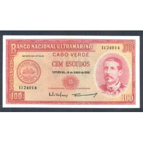 CAPE VERDE 100 Escudos 1958