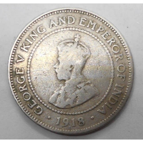 JAMAICA 1/2 Penny 1918c